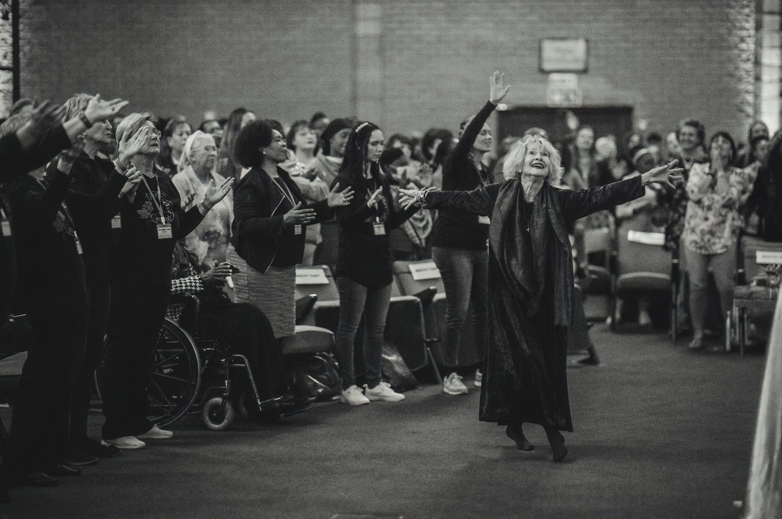 Women gathered at a King's Daughters of Excellence event
